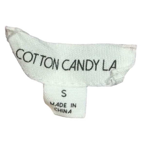 Cotton Candy LA Dress Pink Slip Navy Snakeskin Open Back 90's Style Sexy Mini S - Picture 7 of 10